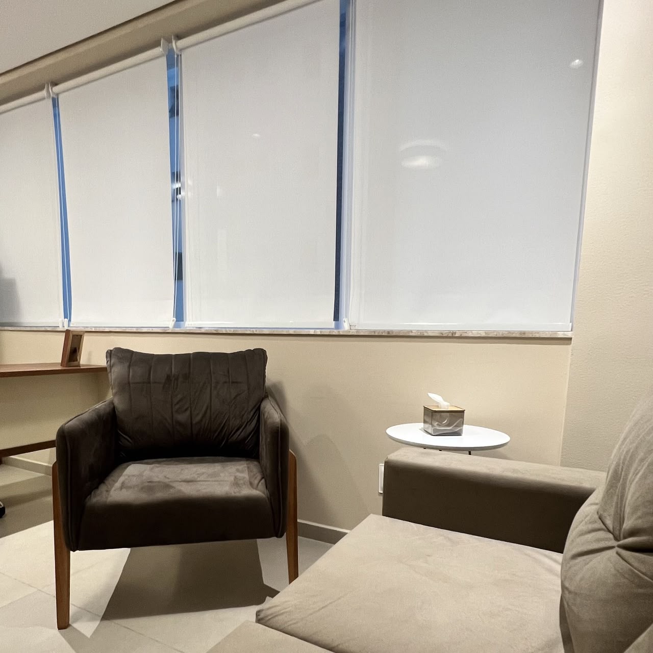 Consultório Vivian Rocha — área de atendimento
